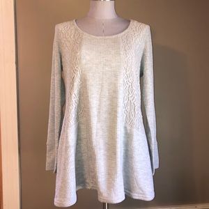 NWOT Light Gray Rxb Top